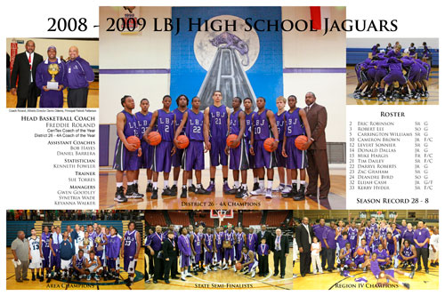 2008-2009 Basketball Poster